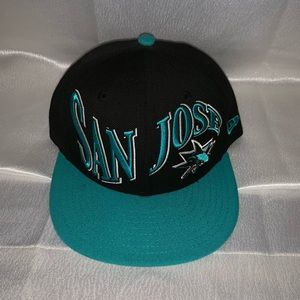 San Jose sharks new era fitted 7 3/8
